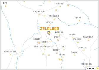 map of Zelalmoo