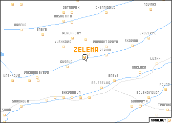 map of Zelema