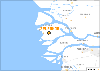 map of Zelenkov