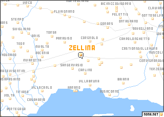 map of Zellina