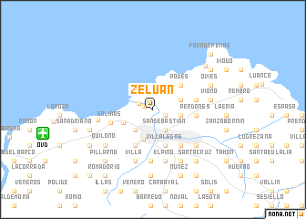 map of Zeluán