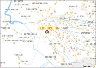 map of Zem Koruna