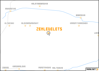 map of Zemledelets