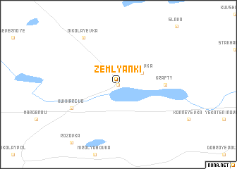 map of Zemlyanki