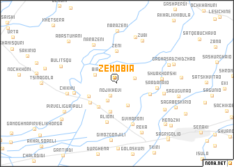 map of Zemo-Bia