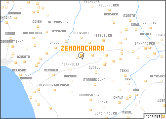 map of Zemo-Machara