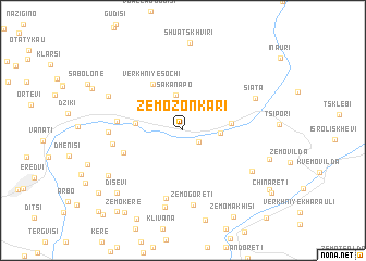 map of Zemo Zonkari