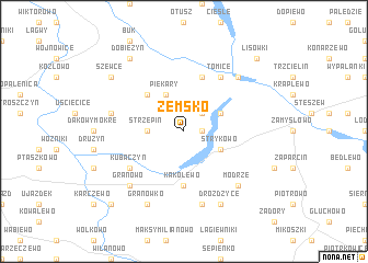 map of Zemsko
