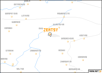 map of Zemtsy