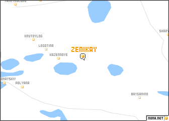 map of Zenikay