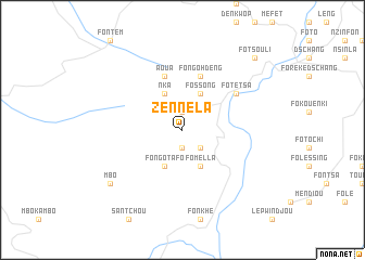 map of Zennela