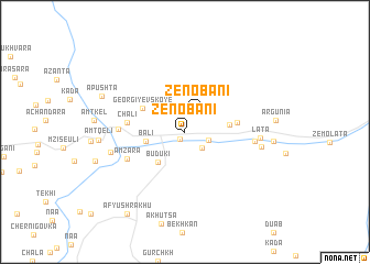 map of Zenobani