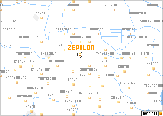 map of Zepalon