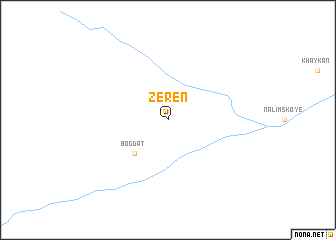 map of Zeren