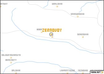 map of Zernovoy