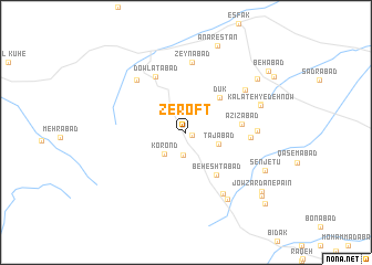 map of Zeroft