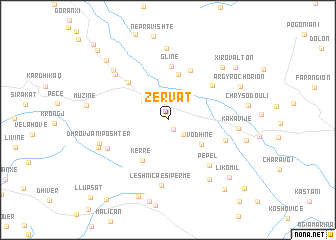 map of Zervat