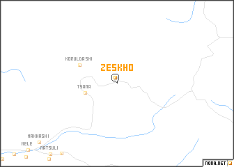 map of Zeskho