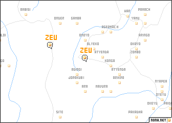 map of Zeu