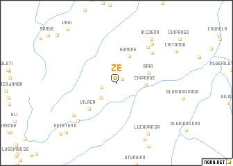 map of Zé