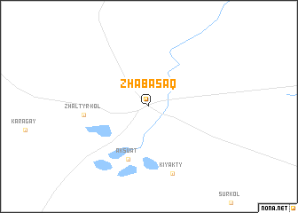 map of Zhabasaq