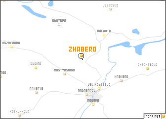 map of Zhabero