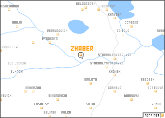 map of Zhaber
