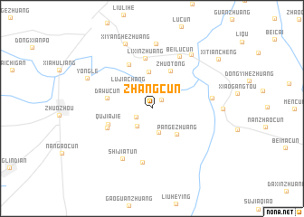 map of Zhangcun