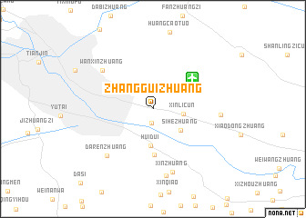 map of Zhangguizhuang