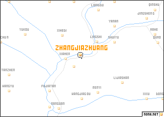 map of Zhangjiazhuang