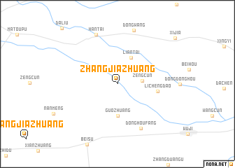 map of Zhangjiazhuang