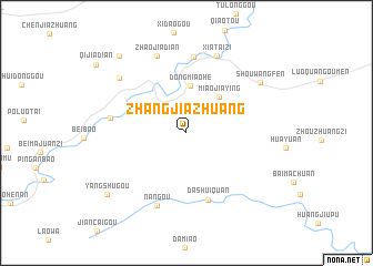 map of Zhangjiazhuang