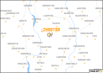 map of Zhaotao