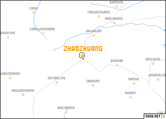 map of Zhaozhuang