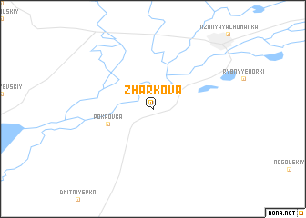 map of Zharkova