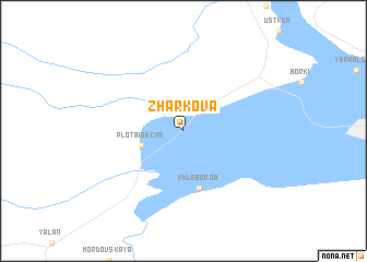 map of Zharkova