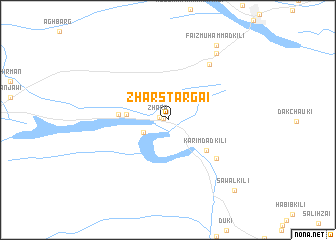 map of Zhar Stargai