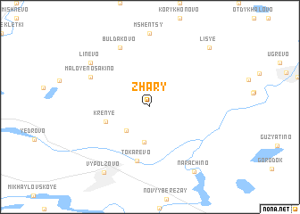 map of Zhary