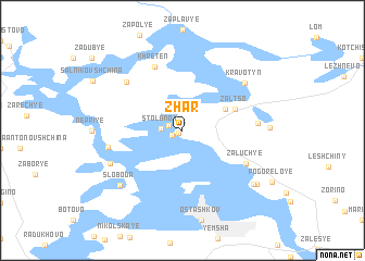 map of Zhar