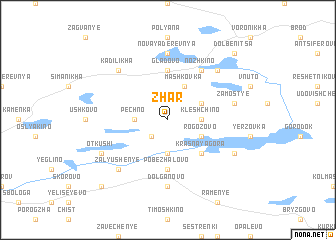 map of Zhar