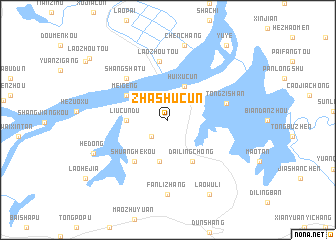 map of Zhashucun