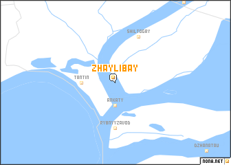 map of Zhaylibay