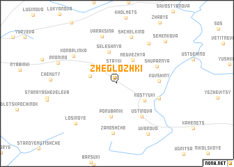 map of Zheglozhki