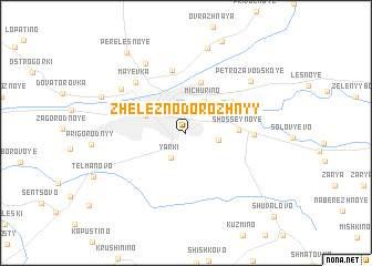 map of Zheleznodorozhnyy