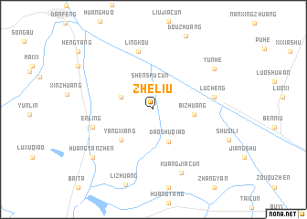 map of Zheliu