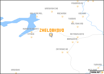map of Zhelobkovo