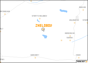 map of Zhelobov