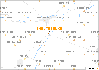 map of Zhelyabovka