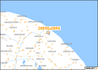 map of Zhengjiapu