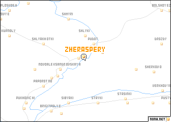 map of Zheraspëry